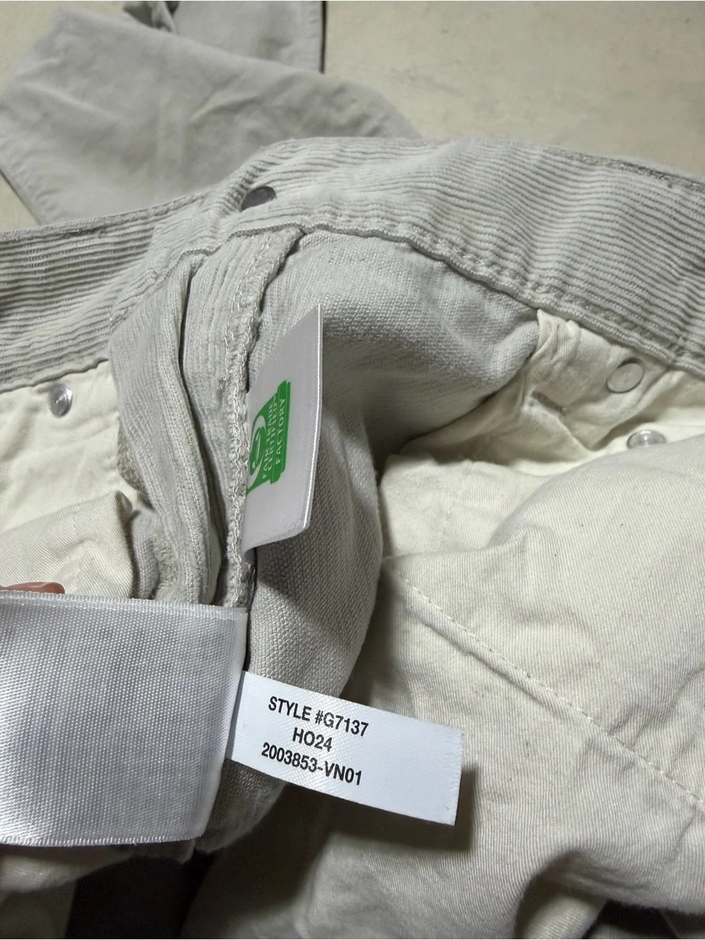 J. Crew Men's Light Gray Pants 770 33x32